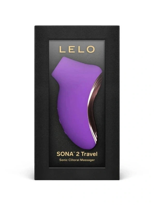 Stimulator Lelo Sona 2 Travel, 12 Moduri Suctiune, Silicon, USB, Mov, 8.7 cm, #4, Erotic24.ro