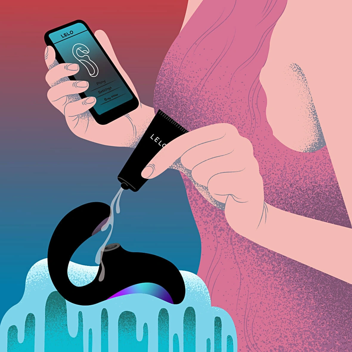 Stimulator Lelo ENIGMA Double Sonic, Aplicatie Mobila Lelo Connect, Silicon, USB, Negru, #4, Erotic24.ro