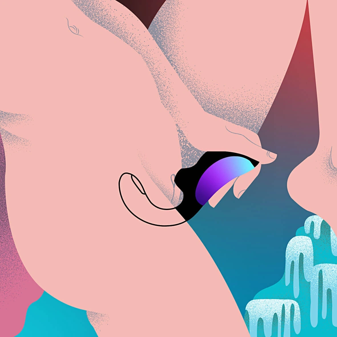 Stimulator Lelo ENIGMA Double Sonic, Aplicatie Mobila Lelo Connect, Silicon, USB, Negru, #3, Erotic24.ro