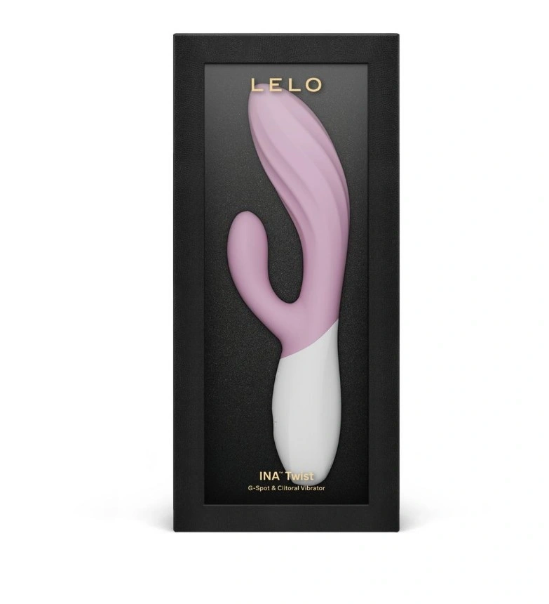 Vibrator Lelo INA Twist, Control Aplicatie Mobila, Silicon, USB, Roz Deschis, 19.5 cm, #4, Erotic24.ro