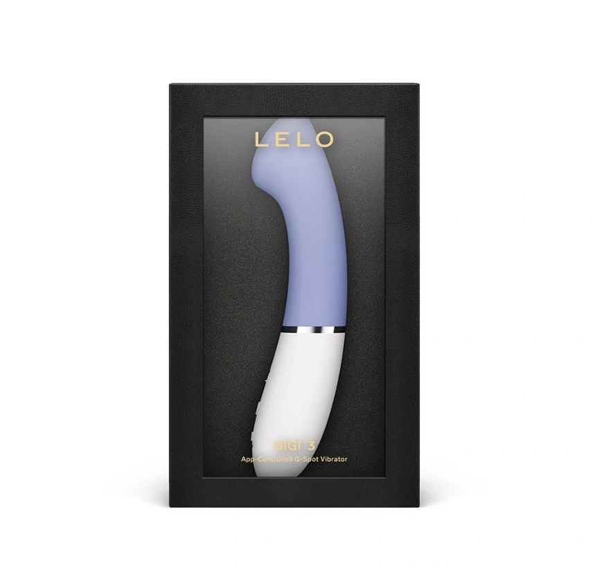 Vibrator Punctul G Gigi 3, Aplicatie Mobila Lelo Connect, Silicon, USB, Albastru, 16.3 cm, #3, Erotic24.ro