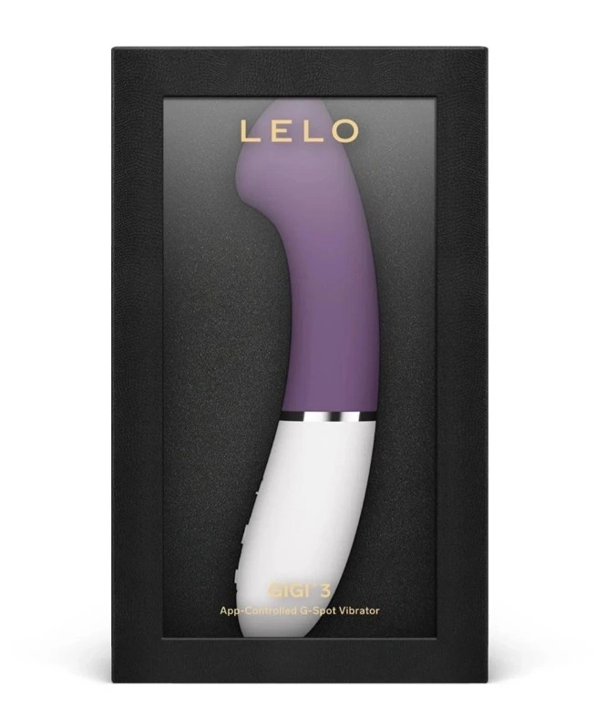 Vibrator Punctul G Gigi 3, Aplicatie Mobila Lelo Connect, Silicon, USB, Mov, 16.3 cm, Nr. 4, Erotic24.ro