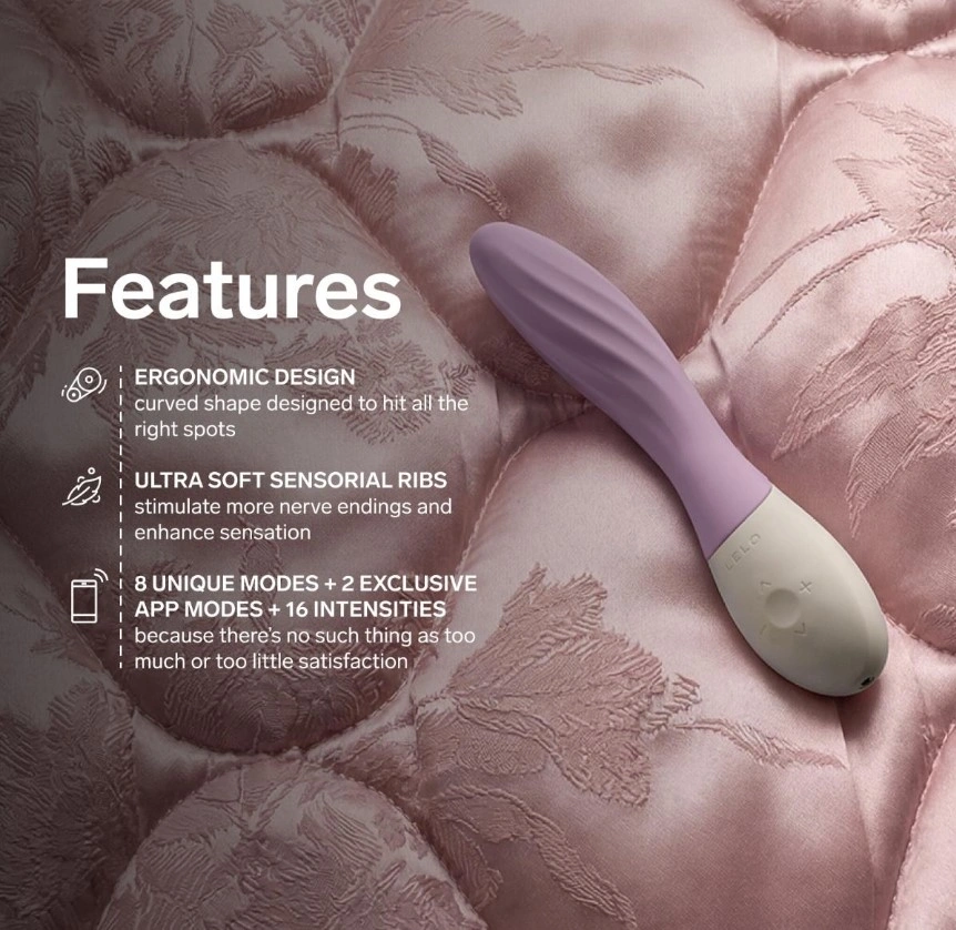 Vibrator Lelo MONA Twist, Control Aplicatie Mobila, Silicon, USB, Roz Deschis, 19.5 cm, #3, Erotic24.ro