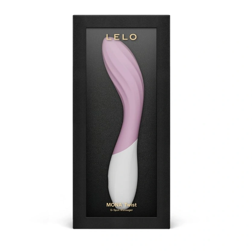 Vibrator Lelo MONA Twist, Control Aplicatie Mobila, Silicon, USB, Roz Deschis, 19.5 cm, #7, Erotic24.ro