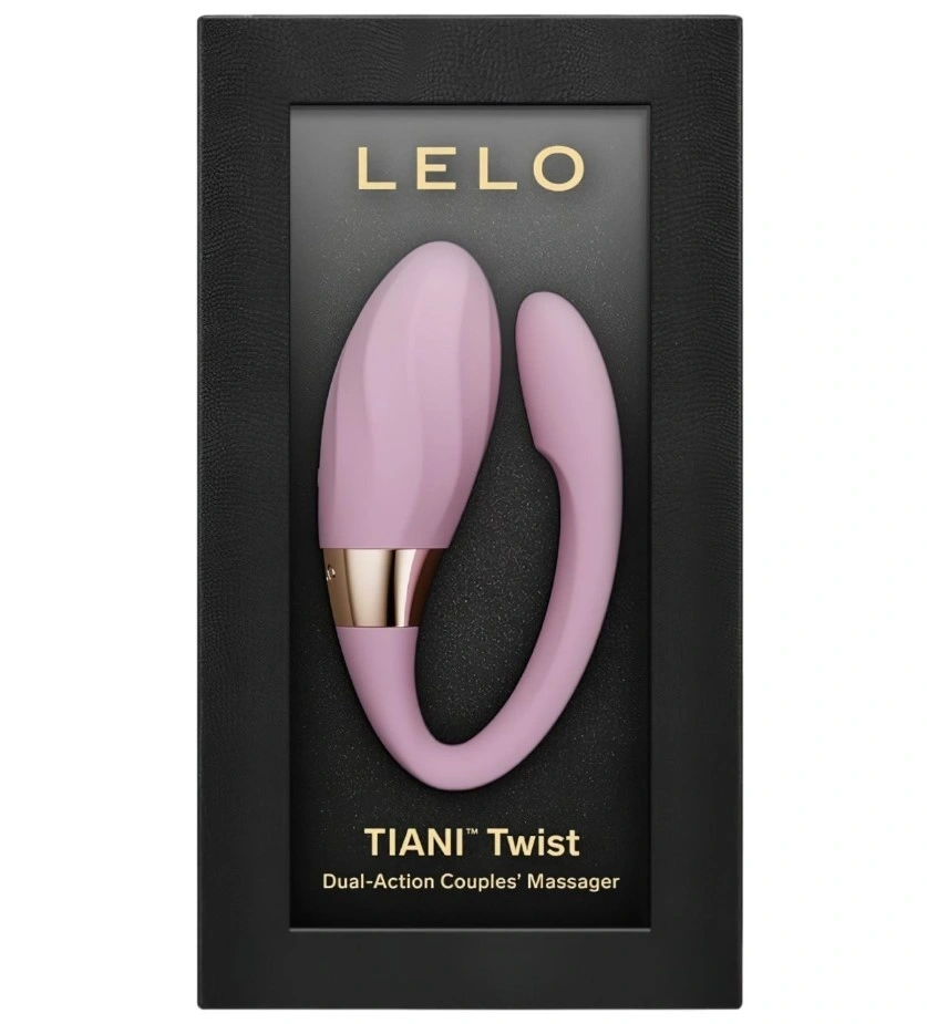 Vibrator Cuplu Lelo TIANI Twist, Control Aplicatie Mobila, Silicon, USB, Roz, Nr. 4, Erotic24.ro
