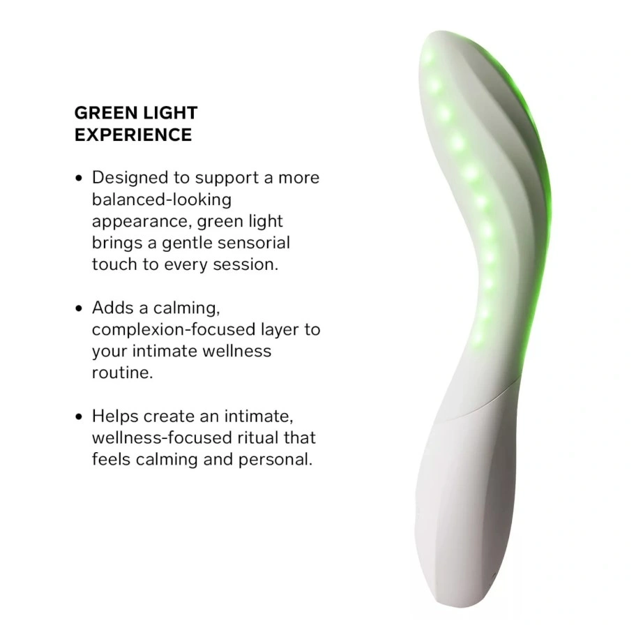 Vibrator Lelo MONA Spectra cu Lumina LED, Control Aplicatie Mobila, Silicon, USB, Alb, 19.5 cm, Nr. 7, Erotic24.ro