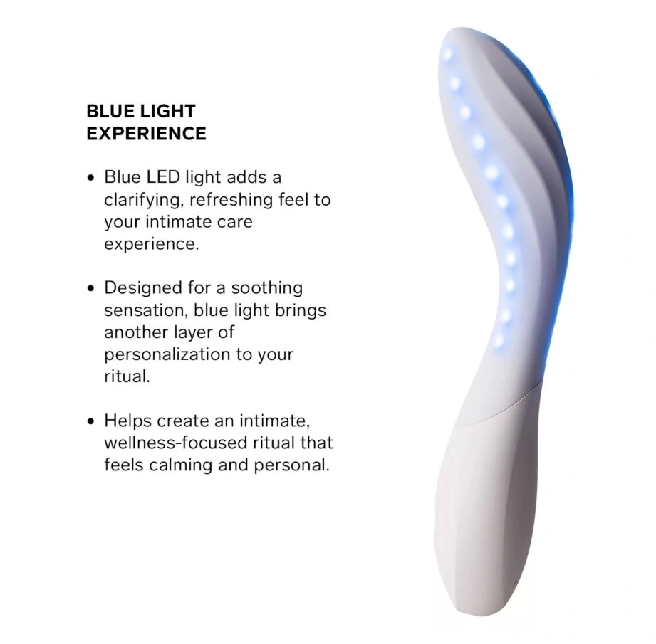 Vibrator Lelo MONA Spectra cu Lumina LED, Control Aplicatie Mobila, Silicon, USB, Alb, 19.5 cm, Nr. 6, Erotic24.ro