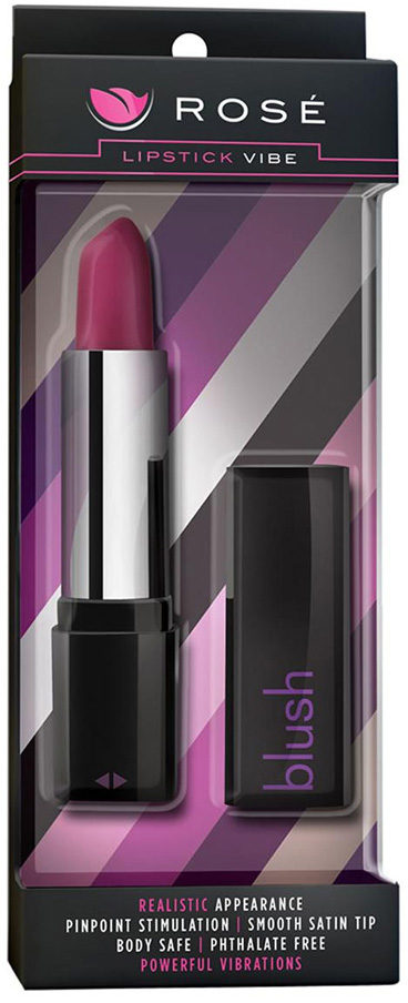 Vibrator Lipstick Vibe, ABS, Violet, 10 cm, Nr. 3, Erotic24.ro