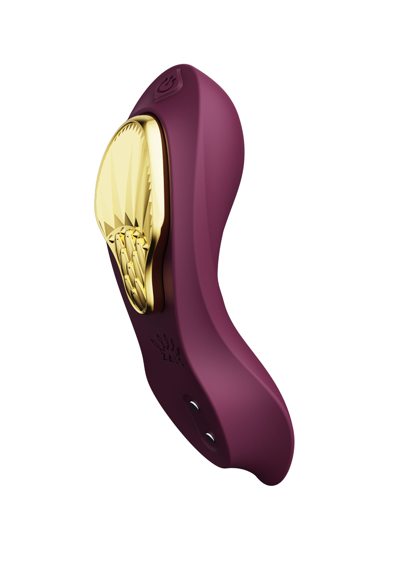 Vibrator Wearable Aya, Remote&Bluetooth Control, 8 Moduri Vibratii, Fixare Magnetica, Silicon, USB, Mov, #15, Erotic24.ro