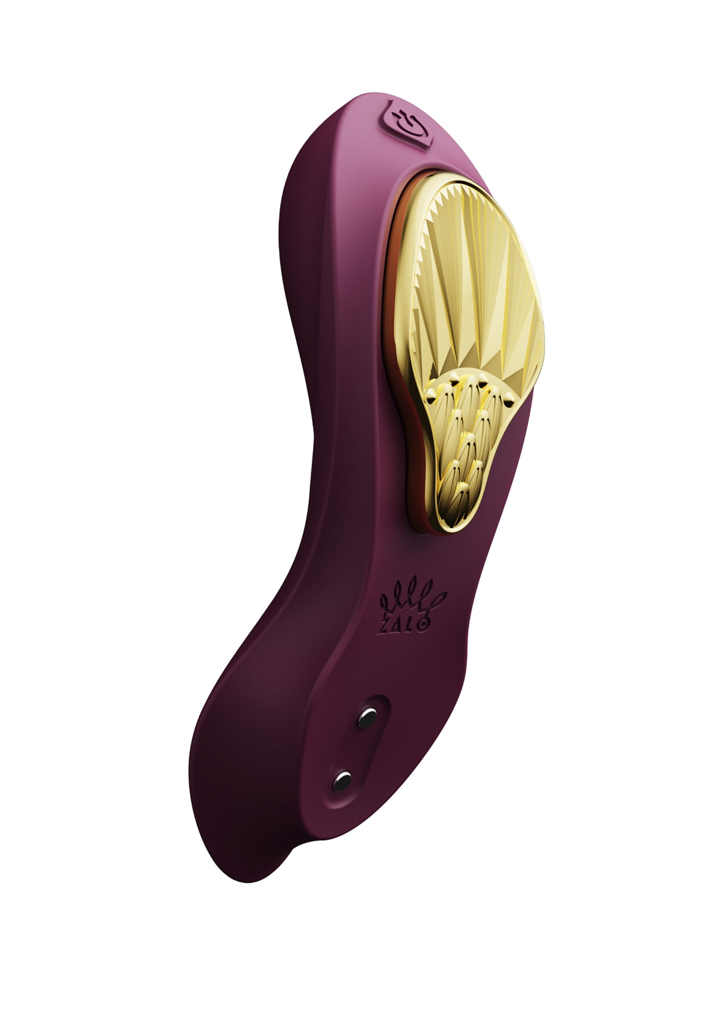 Vibrator Wearable Aya, Remote&Bluetooth Control, 8 Moduri Vibratii, Fixare Magnetica, Silicon, USB, Mov, #17, Erotic24.ro