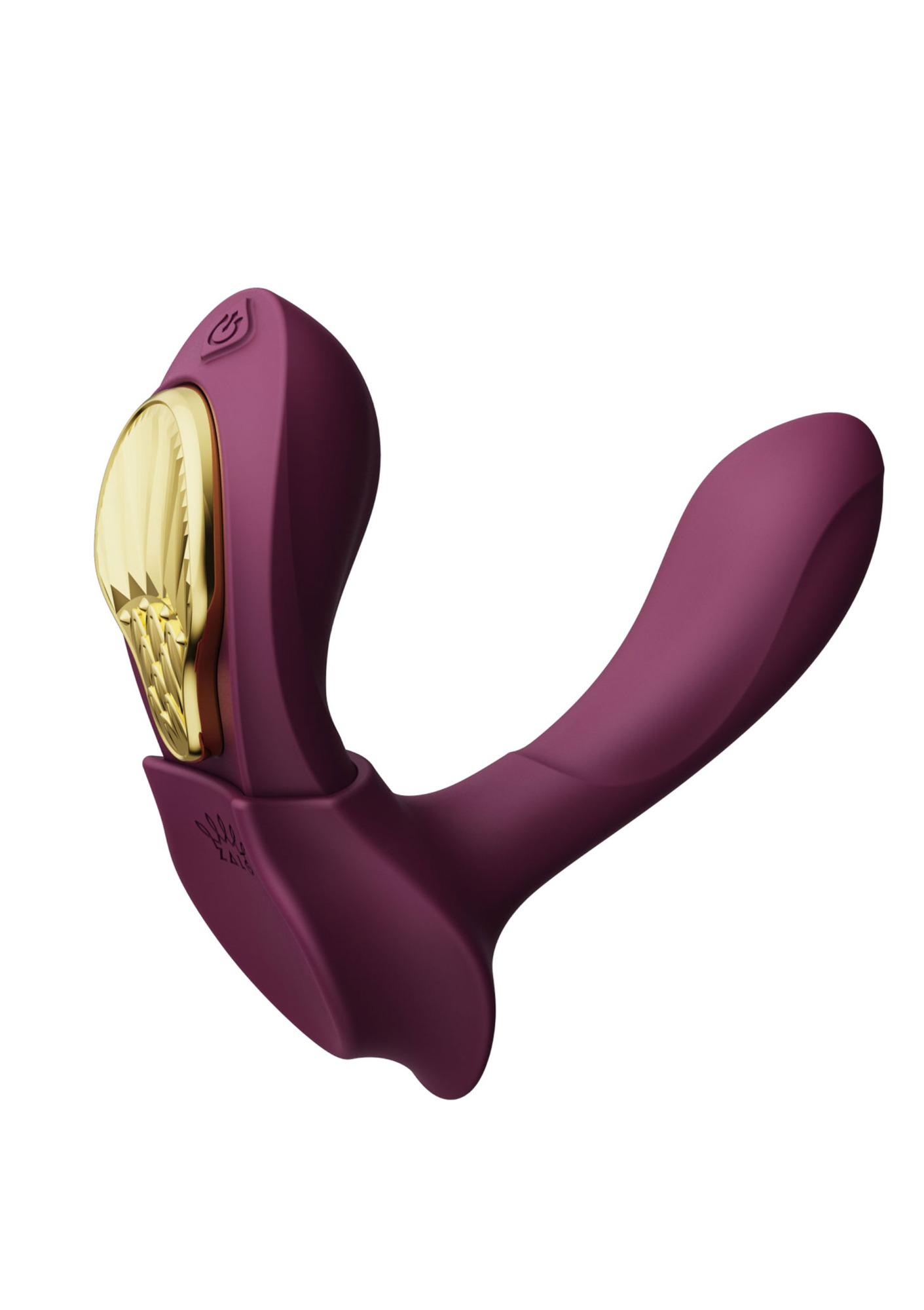 Vibrator Wearable Aya, Remote&Bluetooth Control, 8 Moduri Vibratii, Fixare Magnetica, Silicon, USB, Mov, #5, Erotic24.ro