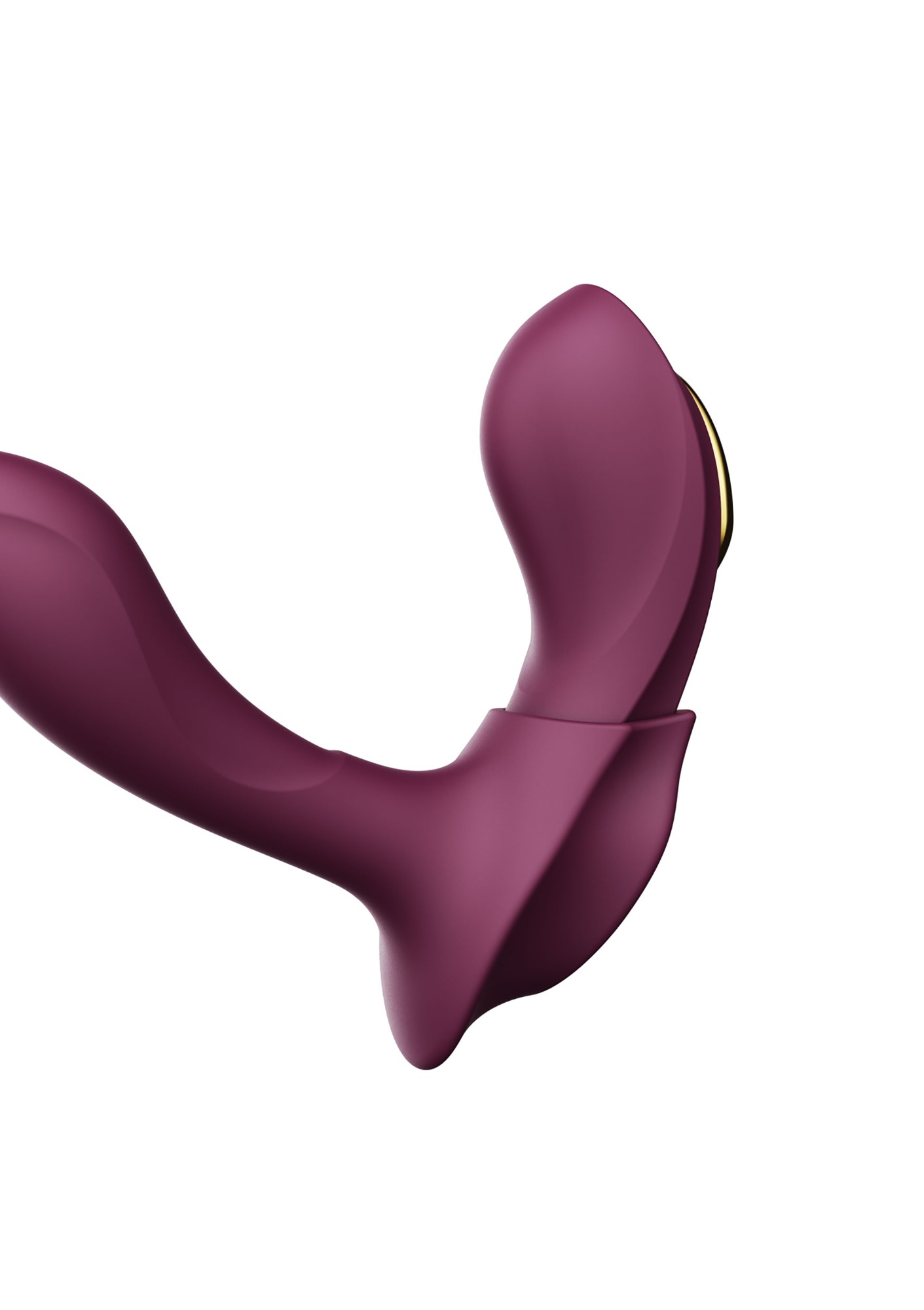 Vibrator Wearable Aya, Remote&Bluetooth Control, 8 Moduri Vibratii, Fixare Magnetica, Silicon, USB, Mov, #7, Erotic24.ro