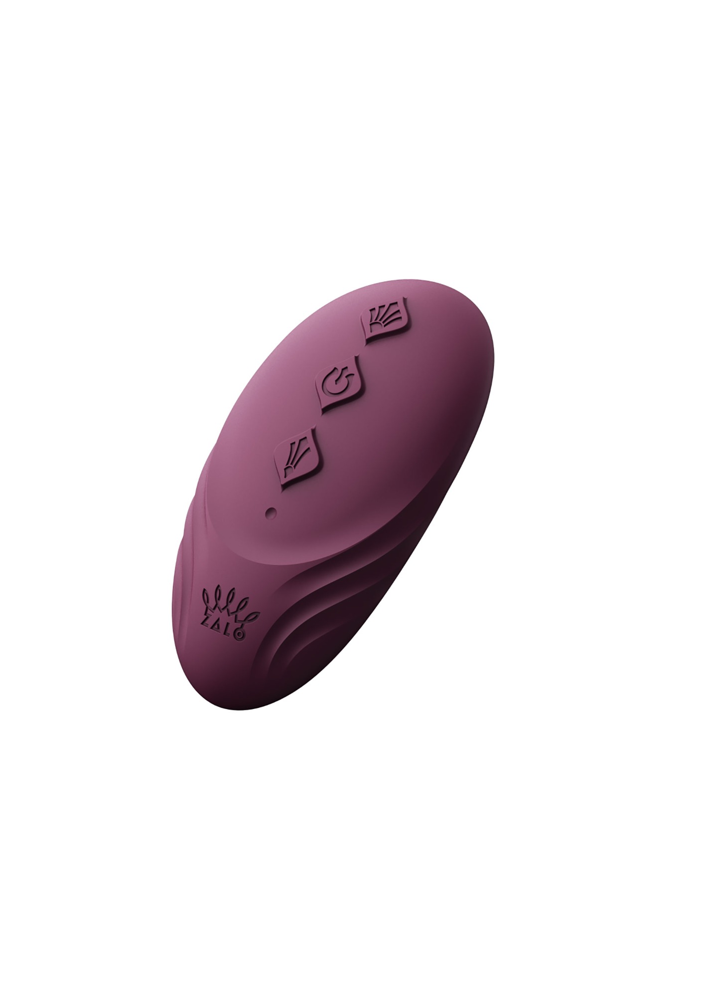 Vibrator Wearable Aya, Remote&Bluetooth Control, 8 Moduri Vibratii, Fixare Magnetica, Silicon, USB, Mov, #12, Erotic24.ro