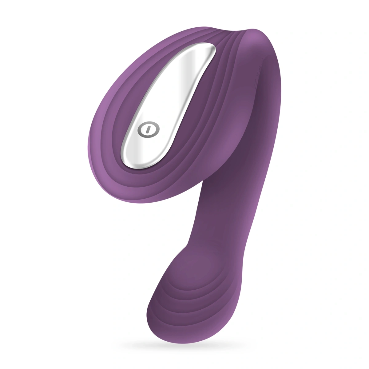 Stimulator Crushious Pleasuriser+Lubrifiant 50 ml, 7 Moduri Vibratii, 7 Moduri Tapare, Silicon, USB, Mov, #4, Erotic24.ro