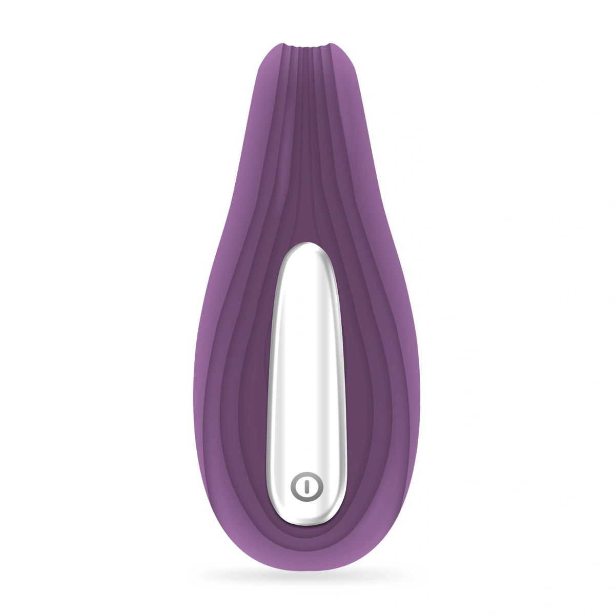 Stimulator Crushious Pleasuriser+Lubrifiant 50 ml, 7 Moduri Vibratii, 7 Moduri Tapare, Silicon, USB, Mov, #6, Erotic24.ro