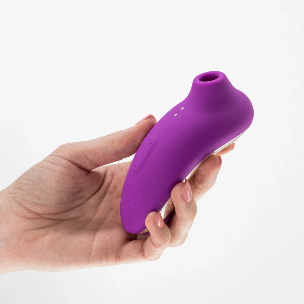 Stimulator Crushious 2 in 1 Supernova, 8 Moduri Tapare, 8 Moduri Suctiune, Silicon, USB, Mov, #8, Erotic24.ro
