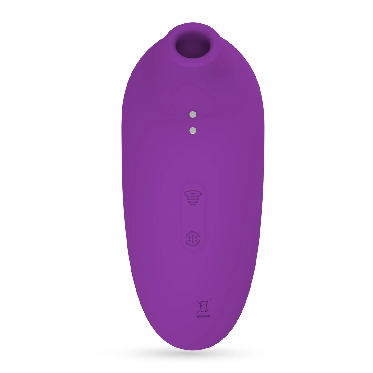 Stimulator Crushious 2 in 1 Supernova, 8 Moduri Tapare, 8 Moduri Suctiune, Silicon, USB, Mov, #7, Erotic24.ro