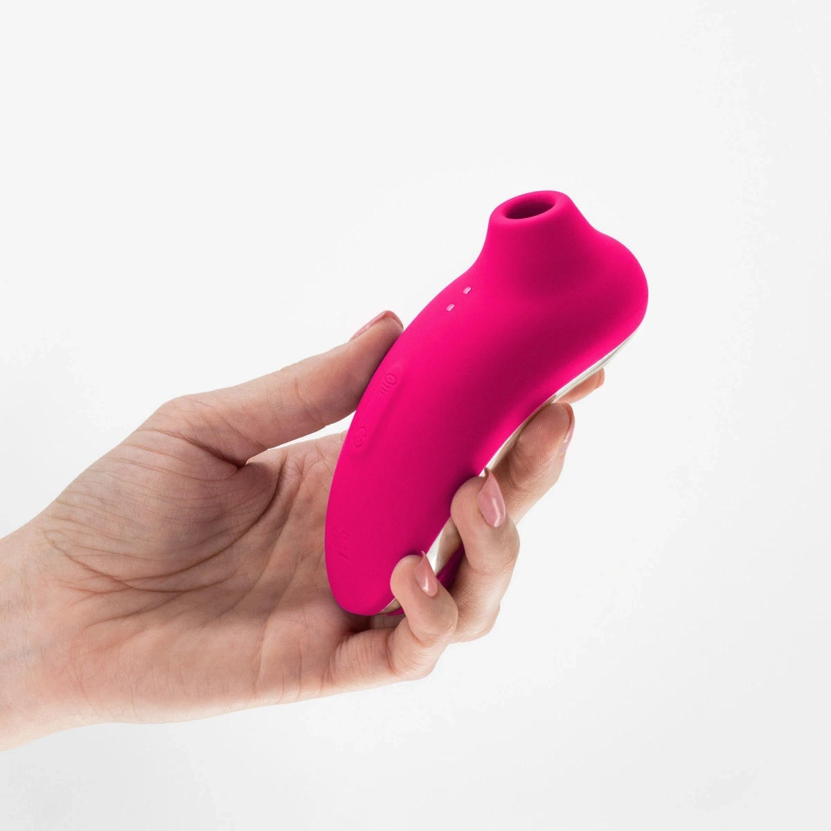 Stimulator Crushious 2 in 1 Supernova, 8 Moduri Tapare, 8 Moduri Suctiune, Silicon, USB, Roz, Nr. 8, Erotic24.ro