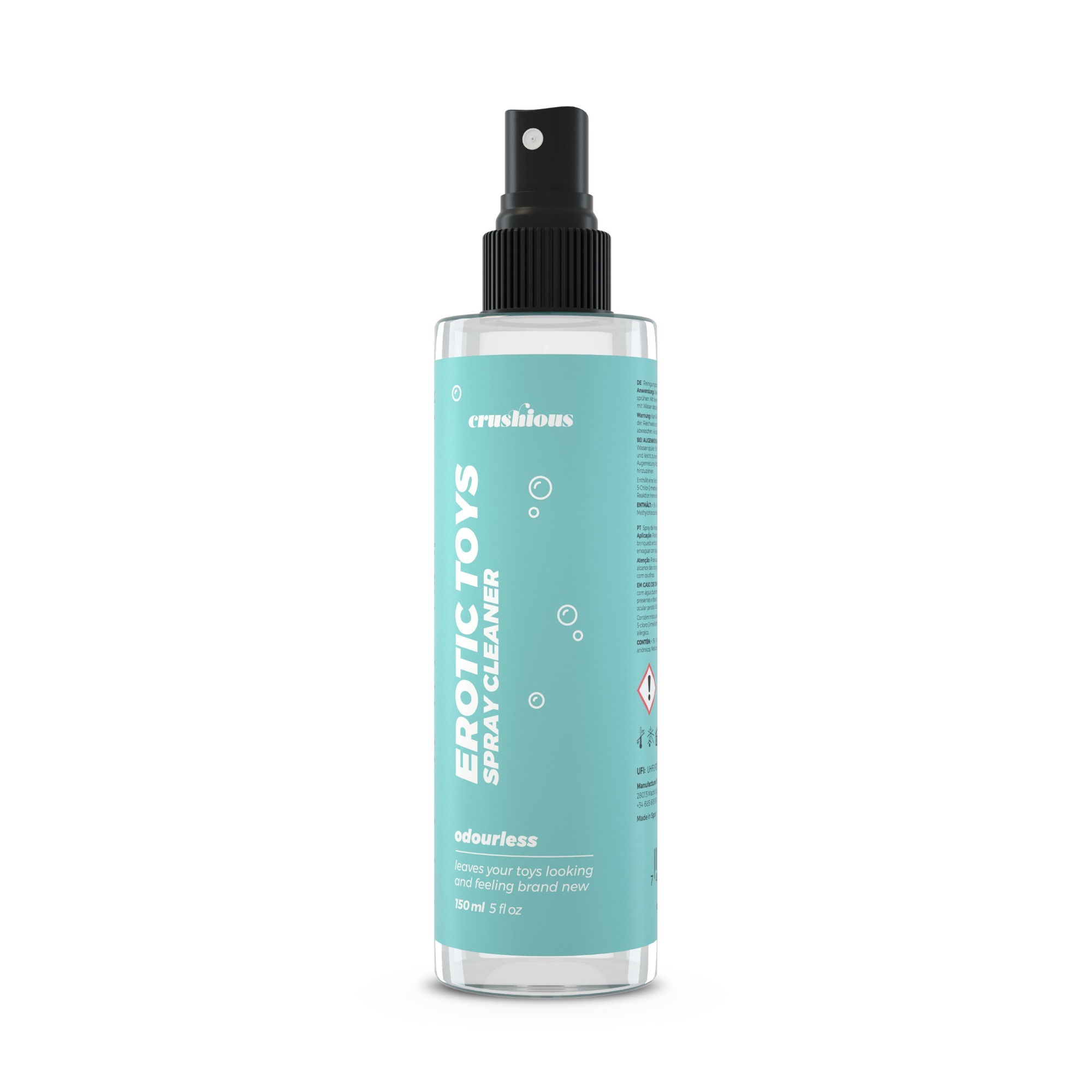 Spray Cleaner Erotic Toys Odourless 150 ml, #3, Erotic24.ro