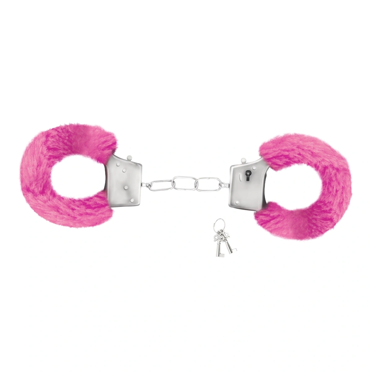 Catuse cu Plus Love Cuffs pentru Maini, Roz, Nr. 2, Erotic24.ro
