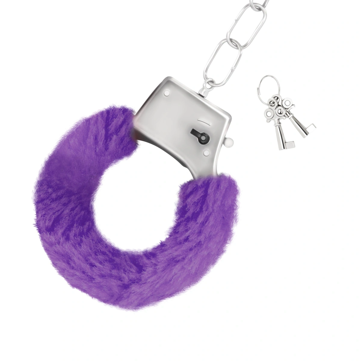 Catuse cu Plus Love Cuffs pentru Maini, Mov, #3, Erotic24.ro