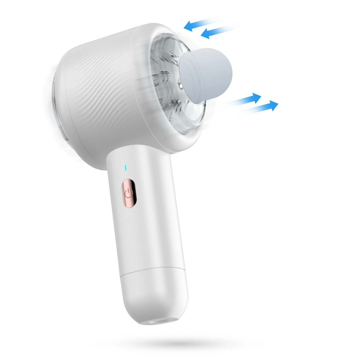 Masturbator Crushious Magnetus, Functie de Glisare, TPE si ABS, USB, Alb, #5, Erotic24.ro