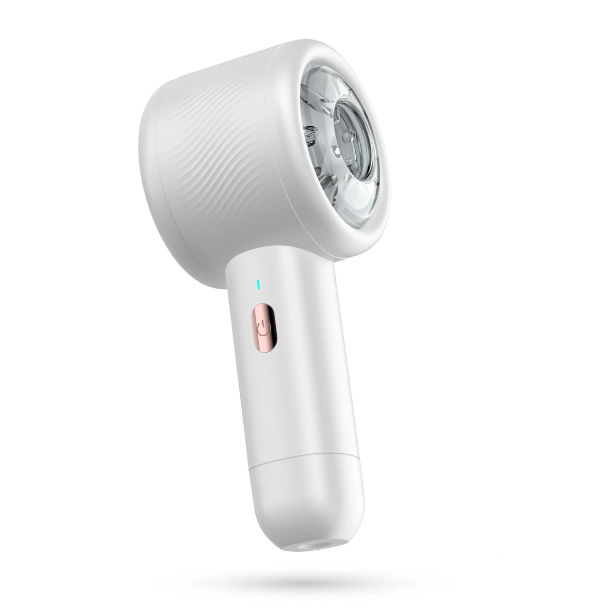 Masturbator Crushious Magnetus, Functie de Glisare, TPE si ABS, USB, Alb, #4, Erotic24.ro