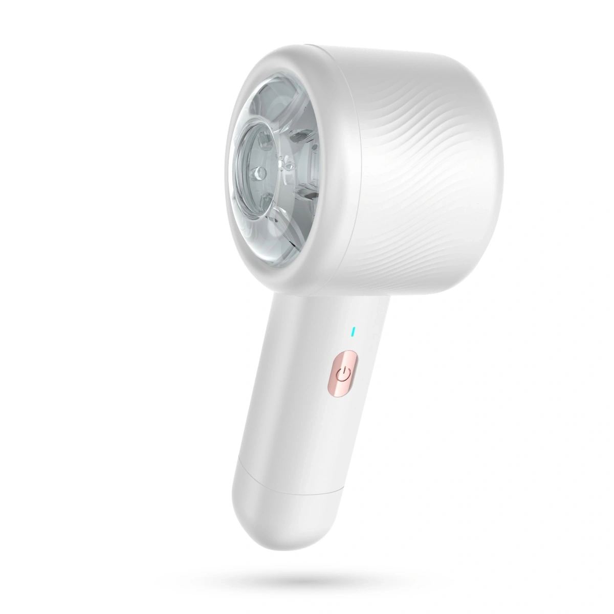 Masturbator Crushious Magnetus, Functie de Glisare, TPE si ABS, USB, Alb, #3, Erotic24.ro