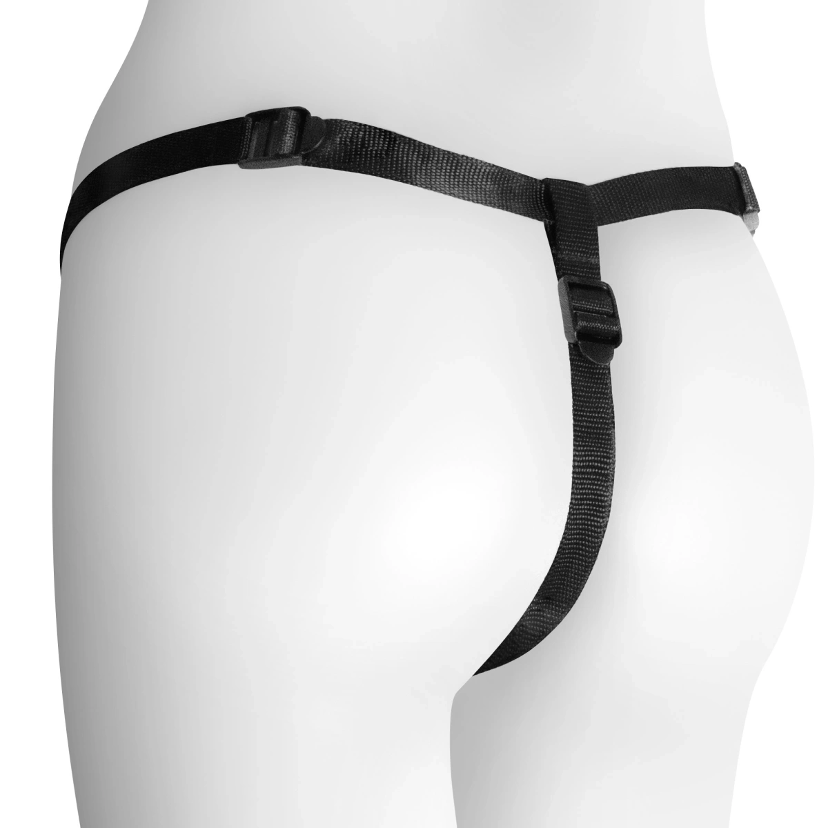 Strap-On Crushious Snapper, Dildo din Silicon, Negru, 12.5 cm, #2, Erotic24.ro