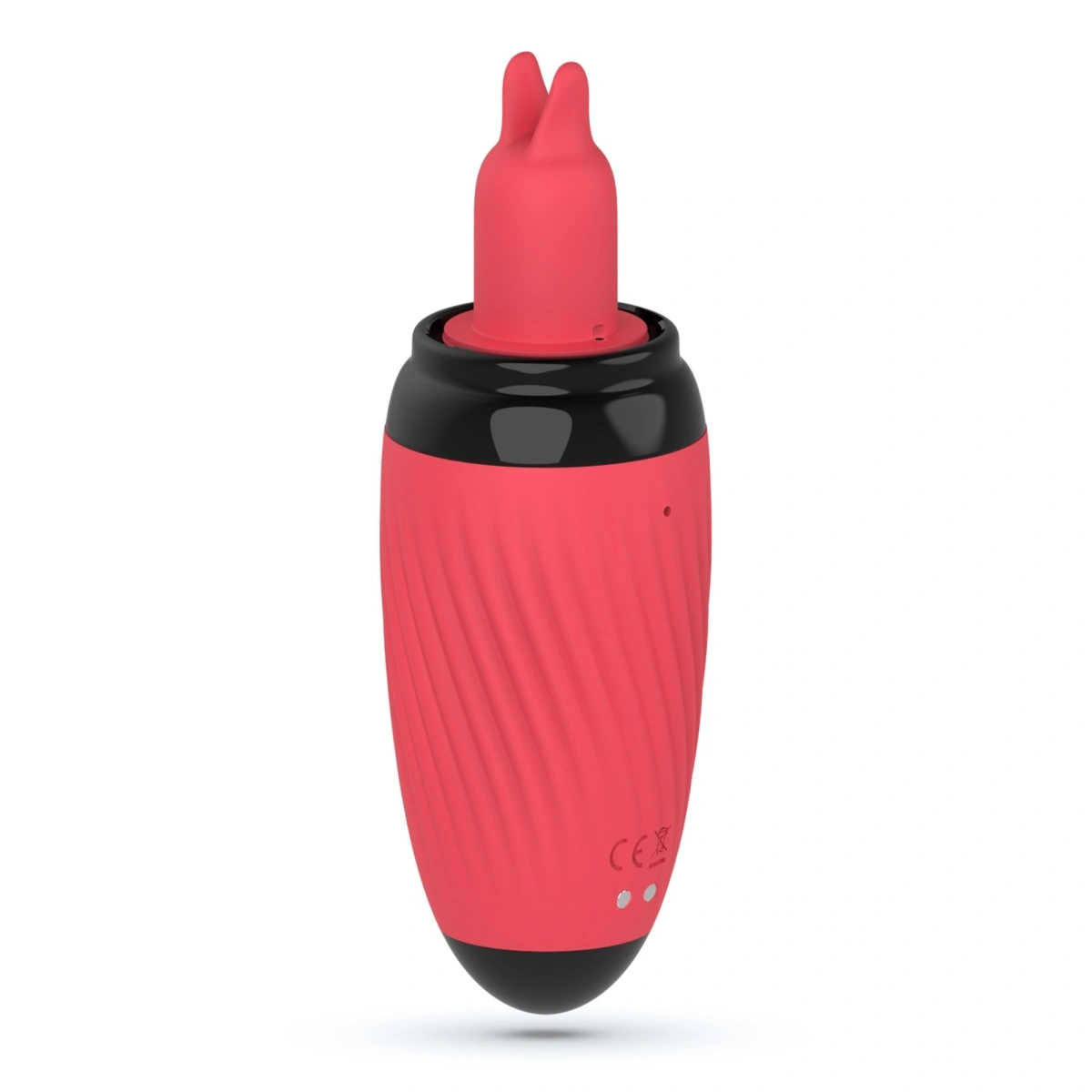 Pompa si Stimulator Clitoris Crushious Scarlet, Silicon, USB, Rosu, #3, Erotic24.ro