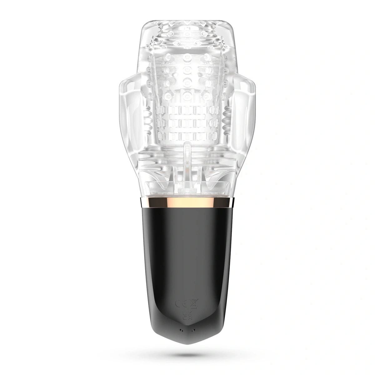Masturbator Crushious Quasar, 10 Moduri Vibratii, 5 Moduri Suctiune, TPE Moale, 20 cm, #3, Erotic24.ro