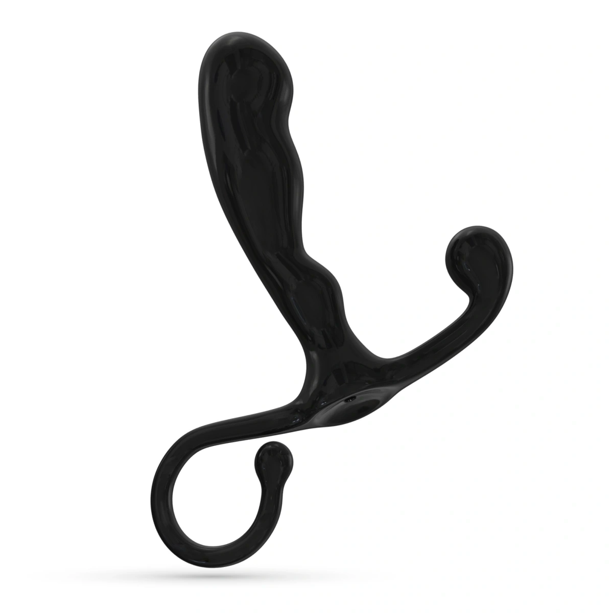 Stimulator Prostata Crushious P-Baba, ABS, Negru, 15 cm, #1, Erotic24.ro
