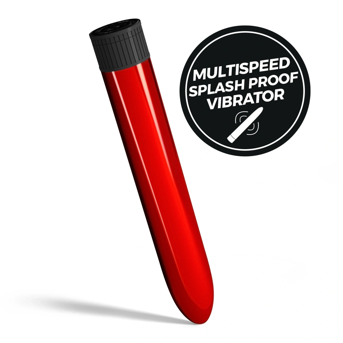 Vibrator Crushious Multispeed Classic Vibe, Rosu, 17.5 cm, #4, Erotic24.ro