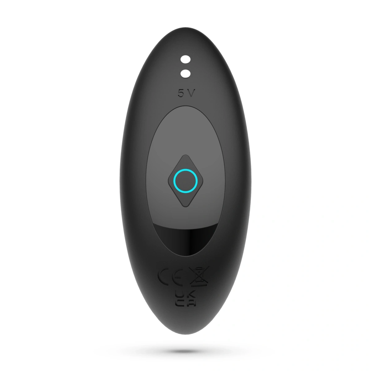 Vibrator Anal Crushious Octo, Remote Control, 10 Moduri Tapare si Vibratii, Silicon, Negru, USB, 12 cm, #5, Erotic24.ro