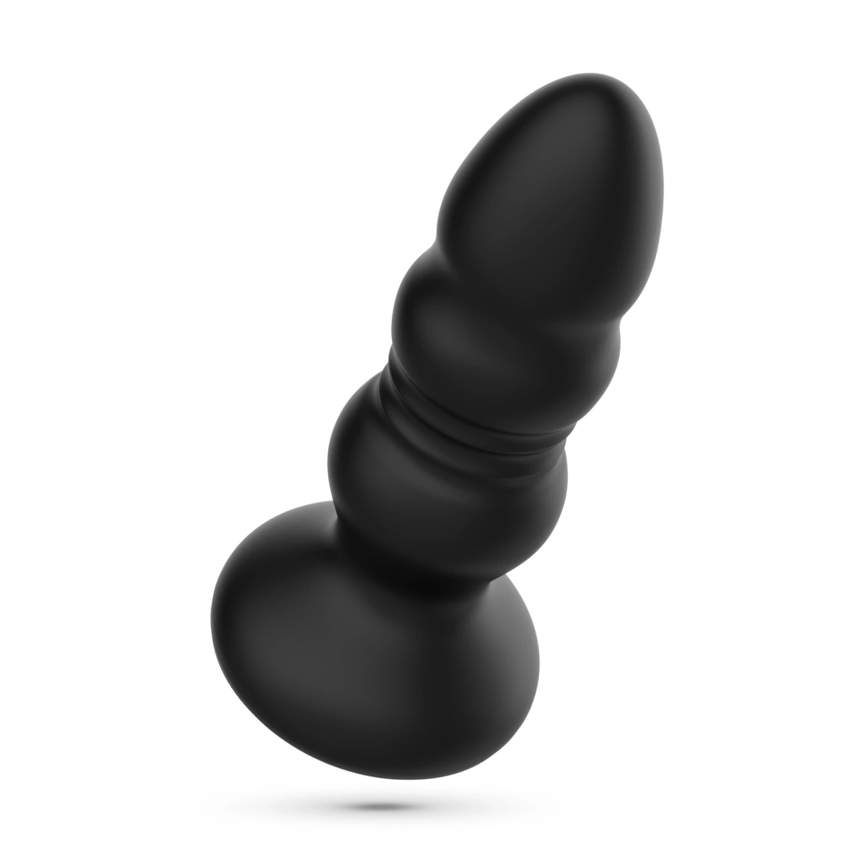Vibrator Anal Australis, Remote Control, 9 Moduri Impingere si Vibratii, Silicon, USB, Negru, 12 cm, #4, Erotic24.ro