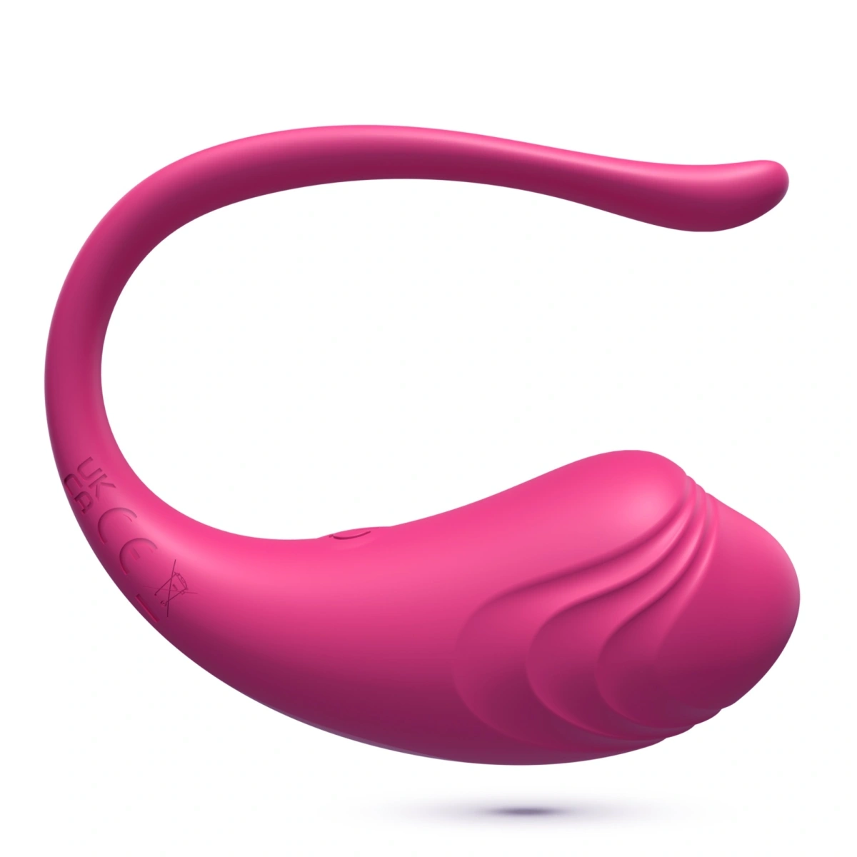 Ou Vibrator Tamago, Remote Control, 9 Moduri Vibratii, Silicon, USB, Roz, Nr. 4, Erotic24.ro