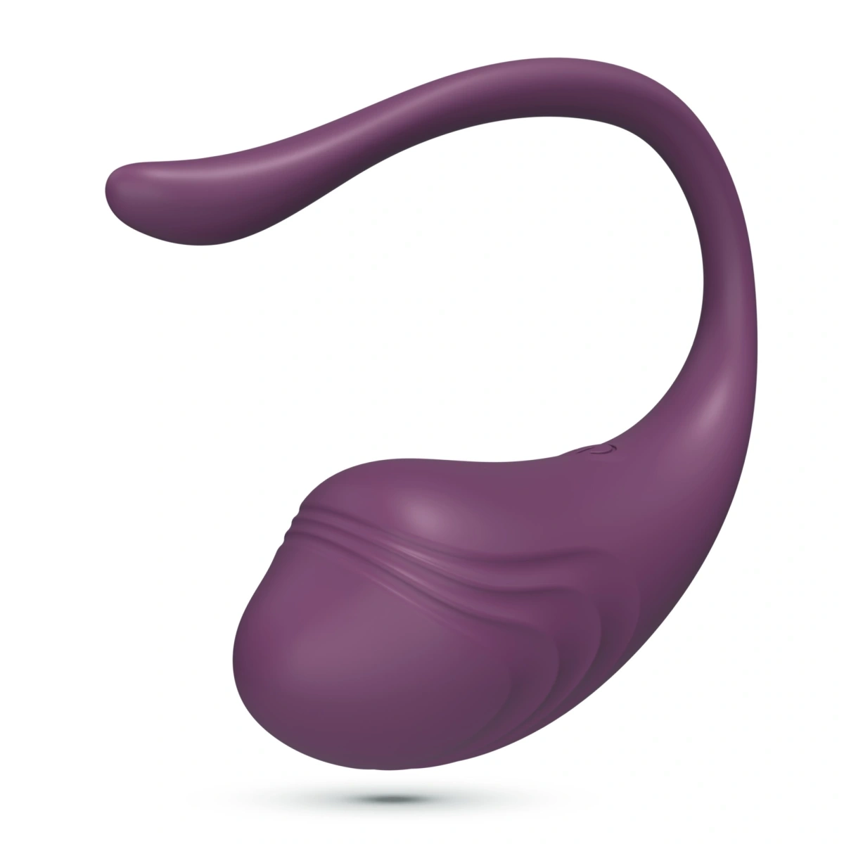 Ou Vibrator Tamago, Remote Control, 9 Moduri Vibratii, Silicon, USB, Mov, #3, Erotic24.ro