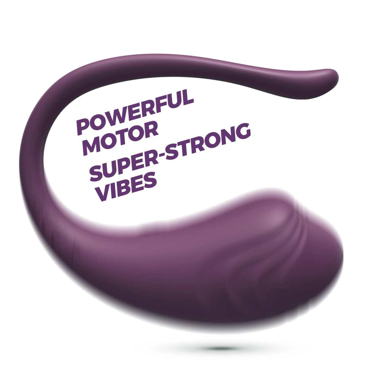 Ou Vibrator Tamago, Remote Control, 9 Moduri Vibratii, Silicon, USB, Mov, #6, Erotic24.ro