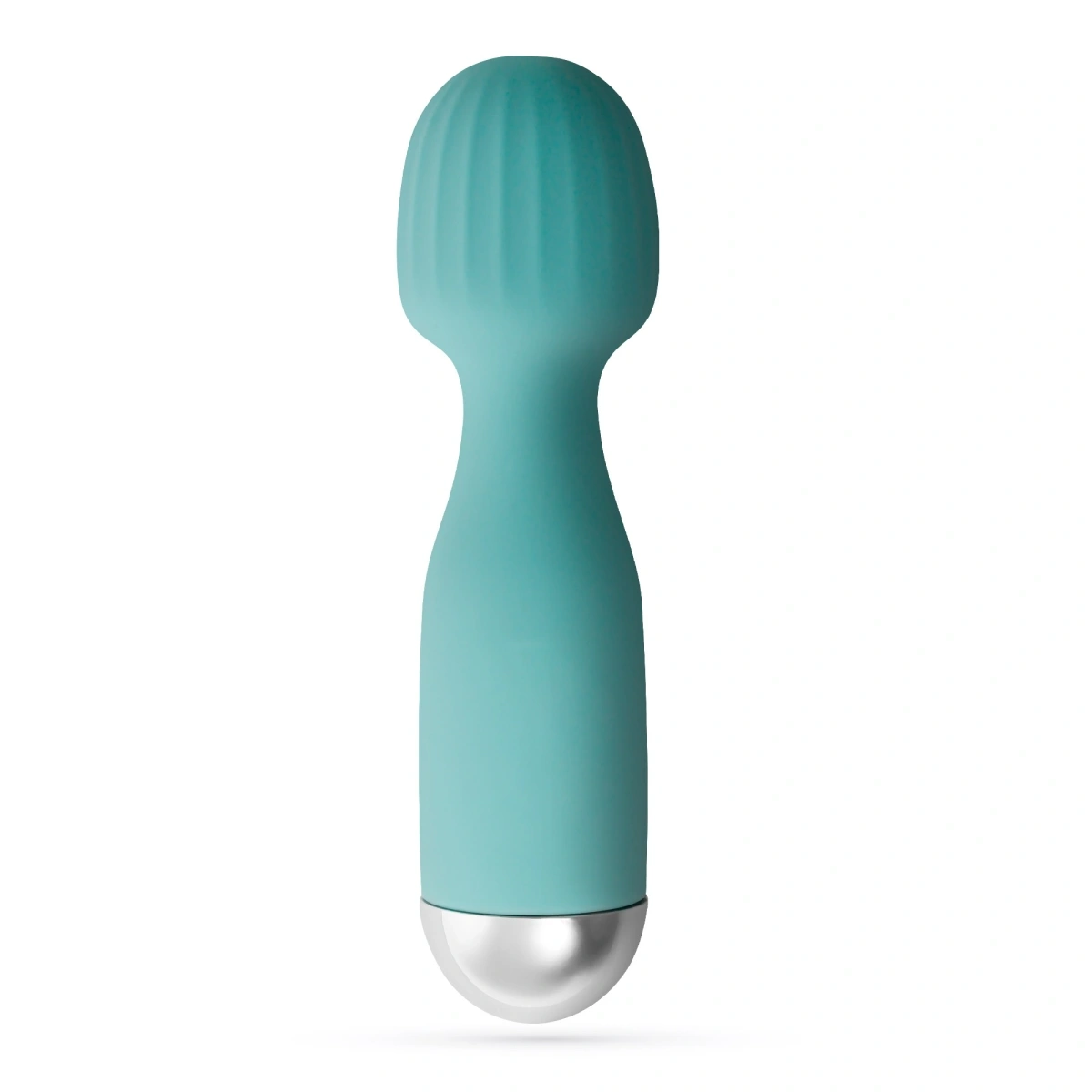 Vibrator Crushious Wanderlust Mini Wand, 10 Moduri Vibratii, Silicon, USB, Verde, 15 cm, Nr. 2, Erotic24.ro