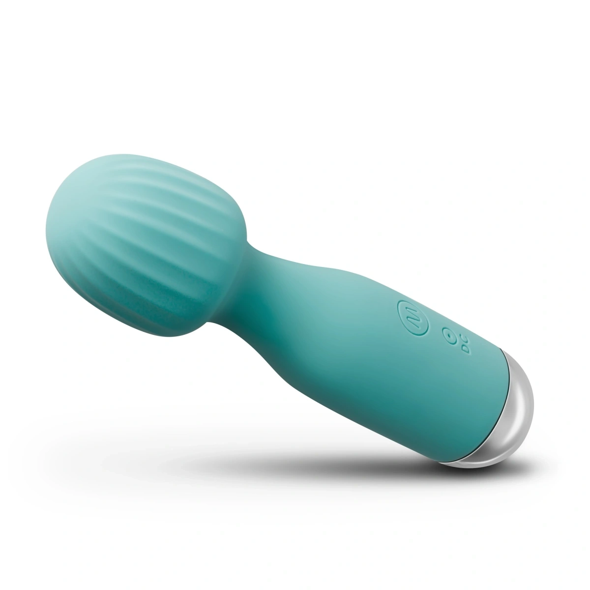 Vibrator Crushious Wanderlust Mini Wand, 10 Moduri Vibratii, Silicon, USB, Verde, 15 cm, Nr. 3, Erotic24.ro