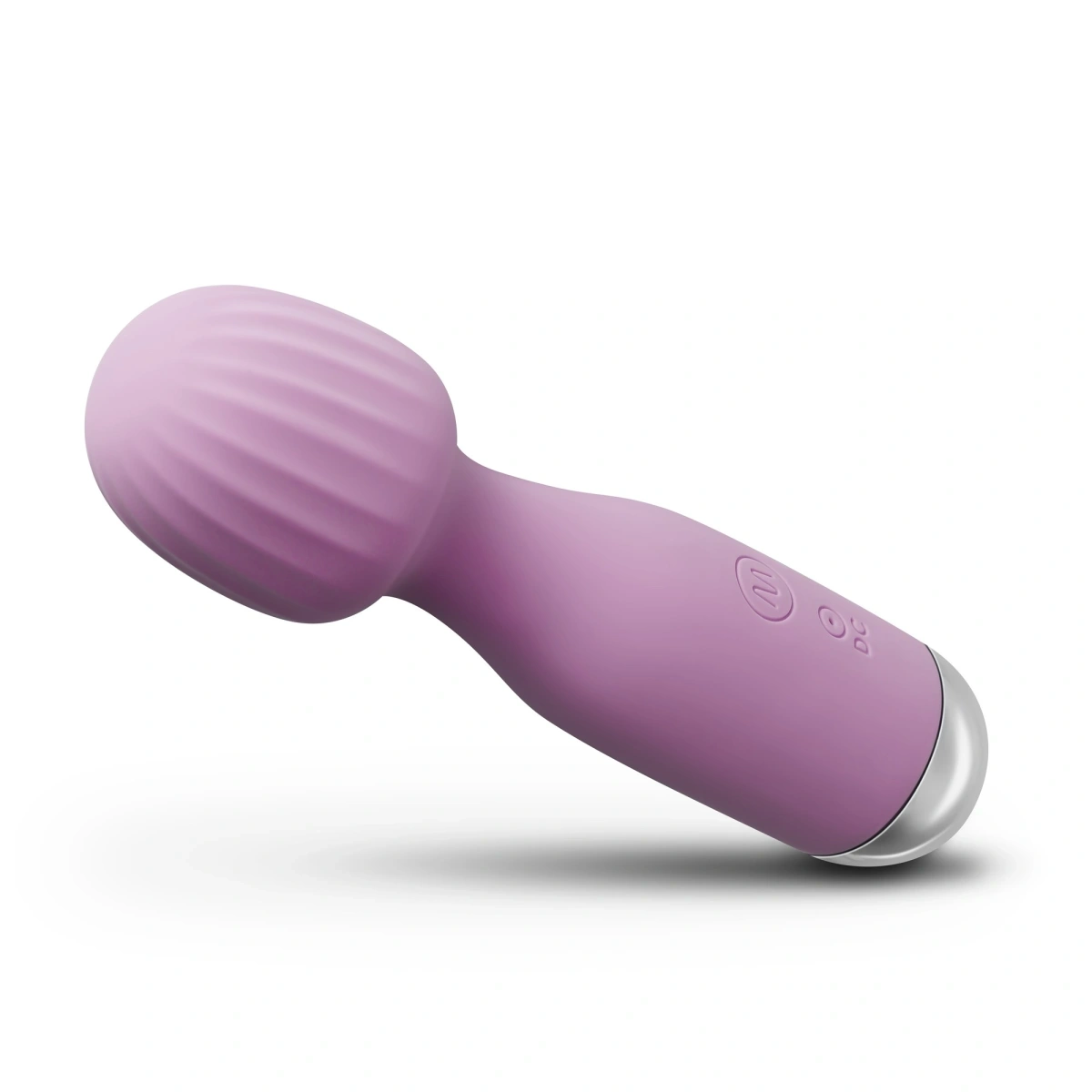 Vibrator Crushious Wanderlust Mini Wand, 10 Moduri Vibratii, Silicon, USB, Lila, 15 cm, #3, Erotic24.ro