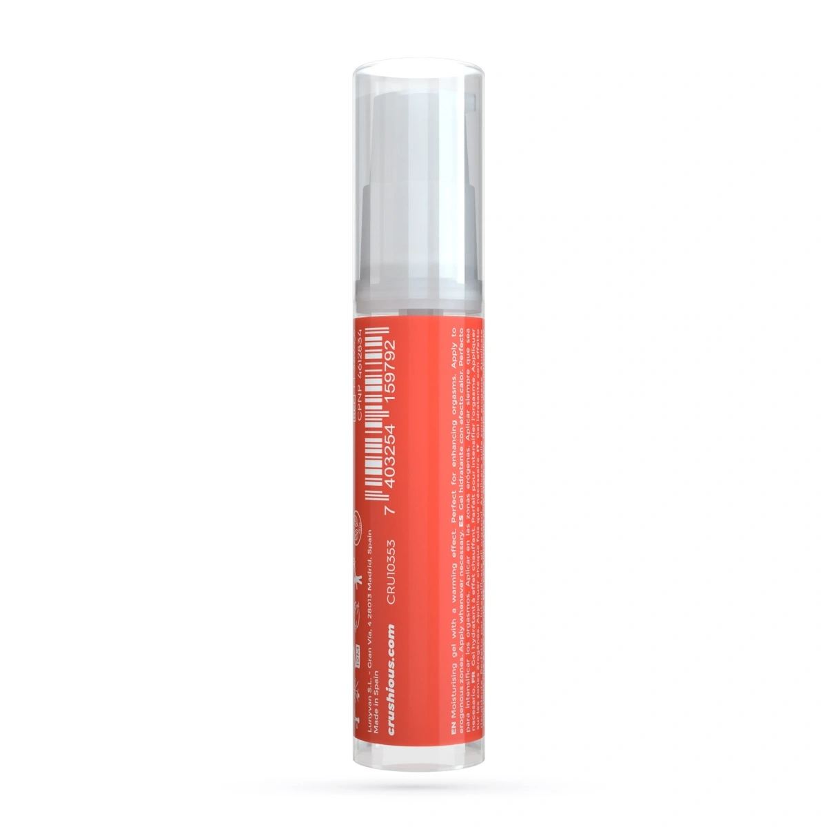 Lubrifiant A Fuego Lento, Efect de Incalzire, Extra Hot, 10 ml, #2, Erotic24.ro