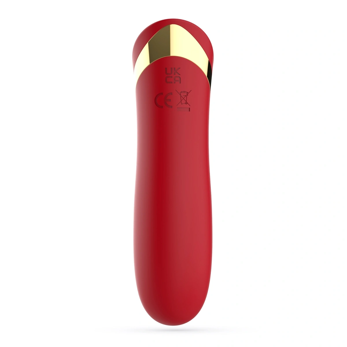 Vibrator Crushious Blinders, 10 Moduri Vibratii, Silicon, USB, Rosu, 10.2 cm, #2, Erotic24.ro