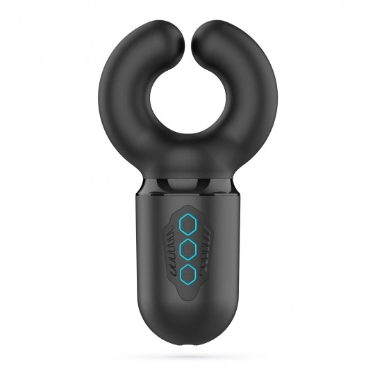 Masturbator Crushious Kong cu Presiune, 10 Moduri Vibratii, 10 Moduri Presiune, Silicon+ABS, USB, 16 cm, #1, Erotic24.ro