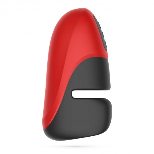 Masturbator Crushious Pancho Reincarcabil cu Presiune, 10 Moduri Vibratii, Silicon+ABS, USB, 16.5 cm, #3, Erotic24.ro