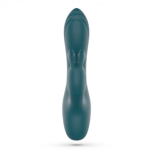Vibrator Crushious Lola Mini Rabbit, 10 Moduri Vibratii, Silicon, USB, 14.5 cm, #4, Erotic24.ro
