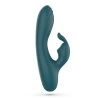 Vibrator Crushious Lola Mini Rabbit, 10 Moduri Vibratii, Silicon, USB, 14.5 cm, #2, Erotic24.ro