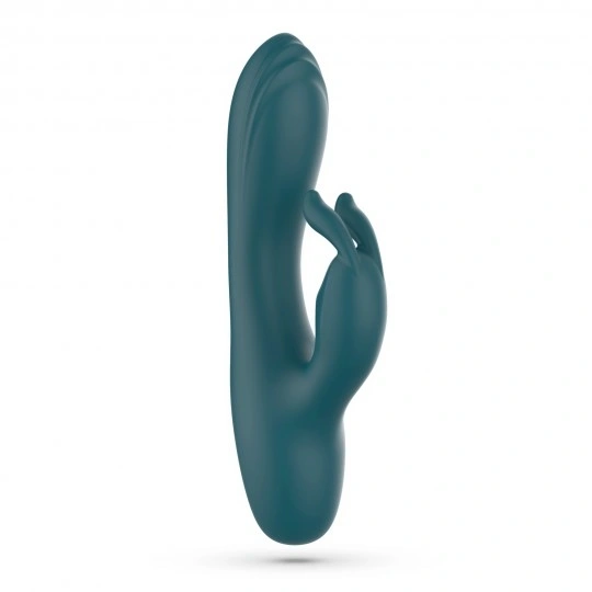 Vibrator Crushious Lola Mini Rabbit, 10 Moduri Vibratii, Silicon, USB, 14.5 cm, #1, Erotic24.ro