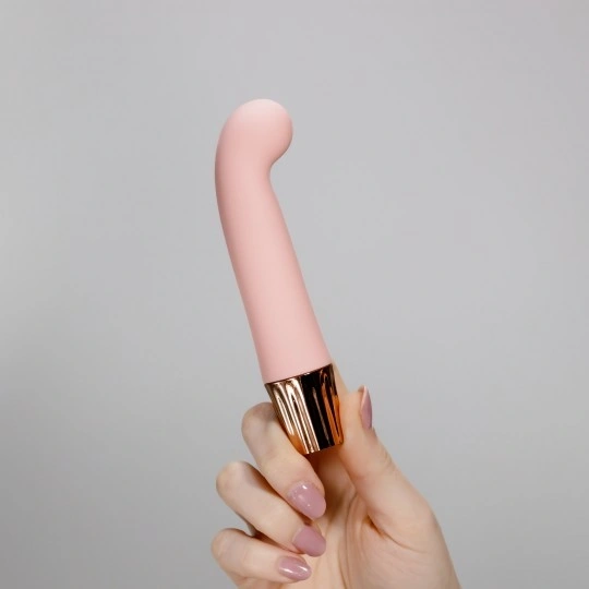 Vibrator Crushious Mellow Gee Mini, 10 Moduri Vibratii, Silicon+ABS, USB, Roz, 13,5 cm, #4, Erotic24.ro