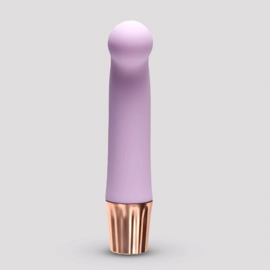 Vibrator Crushious Mellow Gee Mini, 10 Moduri Vibratii, Silicon+ABS, USB, Lila, 13,5 cm, #3, Erotic24.ro